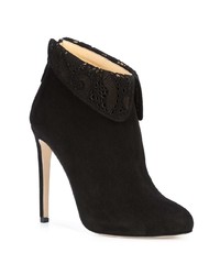 Bottines en daim noires Chloe Gosselin