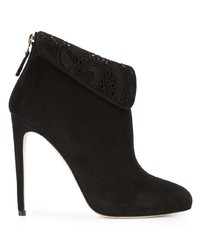 Bottines en daim noires Chloe Gosselin