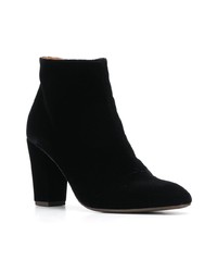 Bottines en daim noires Chie Mihara