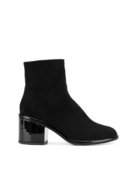 Bottines en daim noires Clergerie