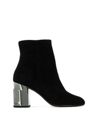 Bottines en daim noires Clergerie