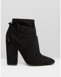 Bottines en daim noires