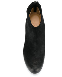 Bottines en daim noires