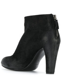 Bottines en daim noires