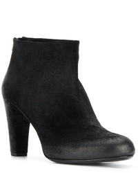 Bottines en daim noires