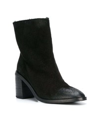 Bottines en daim noires Marsèll