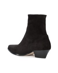 Bottines en daim noires Tamara Mellon