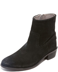 Bottines en daim noires H by Hudson