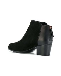 Bottines en daim noires Hogan