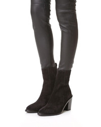 Bottines en daim noires Belstaff