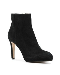 Bottines en daim noires Sergio Rossi