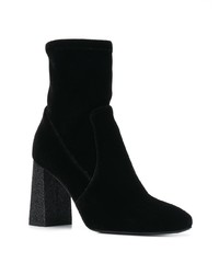 Bottines en daim noires Alberto Gozzi