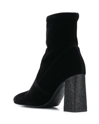 Bottines en daim noires Alberto Gozzi