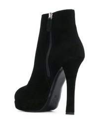 Bottines en daim noires Laurence Dacade