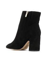 Bottines en daim noires Sam Edelman