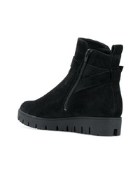 Bottines en daim noires Högl