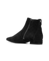 Bottines en daim noires Högl