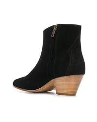 Bottines en daim noires Isabel Marant Etoile