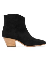 Bottines en daim noires Isabel Marant Etoile