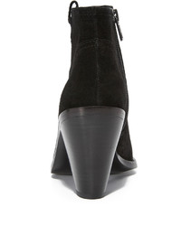 Bottines en daim noires Ash