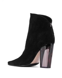 Bottines en daim noires Le Silla