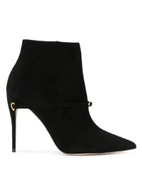 Bottines en daim noires Jennifer Chamandi