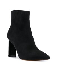 Bottines en daim noires Clergerie