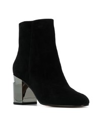 Bottines en daim noires Clergerie