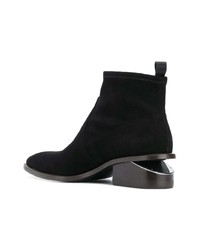 Bottines en daim noires Alexander Wang