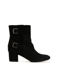 Bottines en daim noires Laurence Dacade