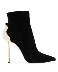 Bottines en daim noires Le Silla