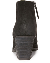 Bottines en daim noires Dolce Vita