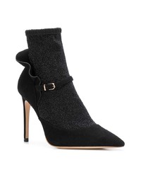 Bottines en daim noires Sophia Webster