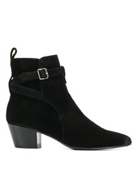 Bottines en daim noires Marc Ellis