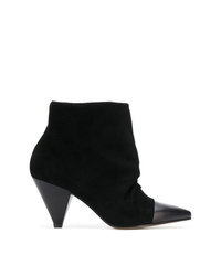 Bottines en daim noires Marc Ellis