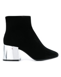 Bottines en daim noires MM6 MAISON MARGIELA