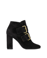 Bottines en daim noires Michel Vivien