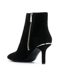 Bottines en daim noires Michael Kors Collection