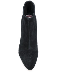 Bottines en daim noires Jean-Michel Cazabat