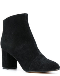 Bottines en daim noires Jean-Michel Cazabat