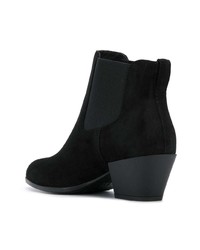 Bottines en daim noires Hogan