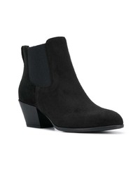 Bottines en daim noires Hogan