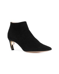 Bottines en daim noires Nicholas Kirkwood