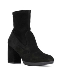 Bottines en daim noires Chie Mihara