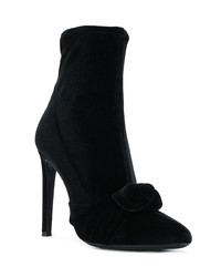 Bottines en daim noires Giuseppe Zanotti Design