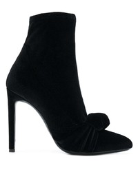 Bottines en daim noires Giuseppe Zanotti Design