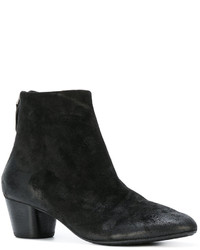 Bottines en daim noires Marsèll