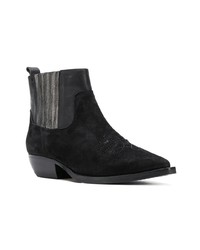 Bottines en daim noires The Seller