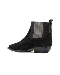 Bottines en daim noires The Seller