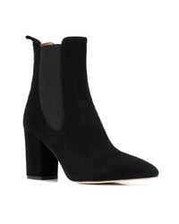 Bottines en daim noires Paris Texas